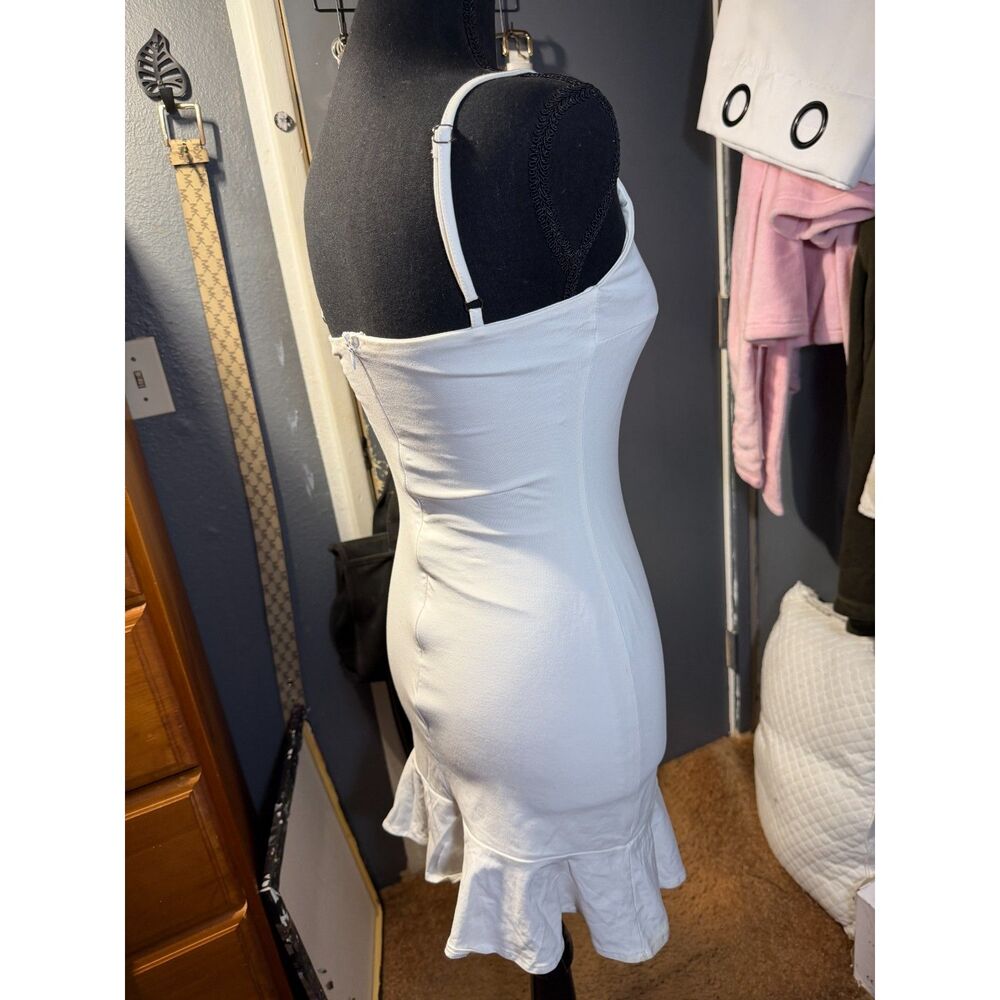 Princess Polly Kiribati Ruffle Mini Dress,